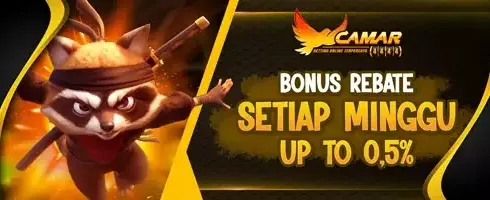Rebate Slot Game Hingga 0.5% promotion